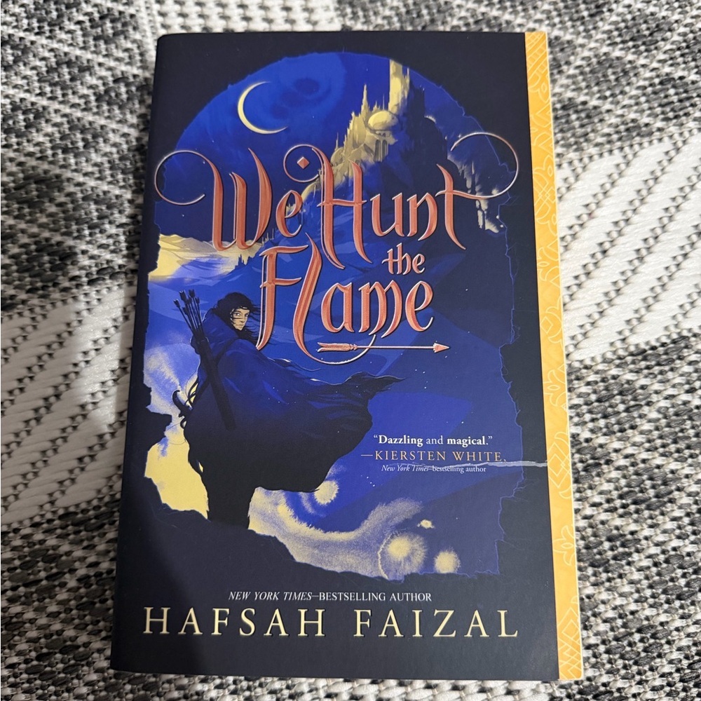 3/20$ We Hunt the Flame Book by Hafsah Faizal